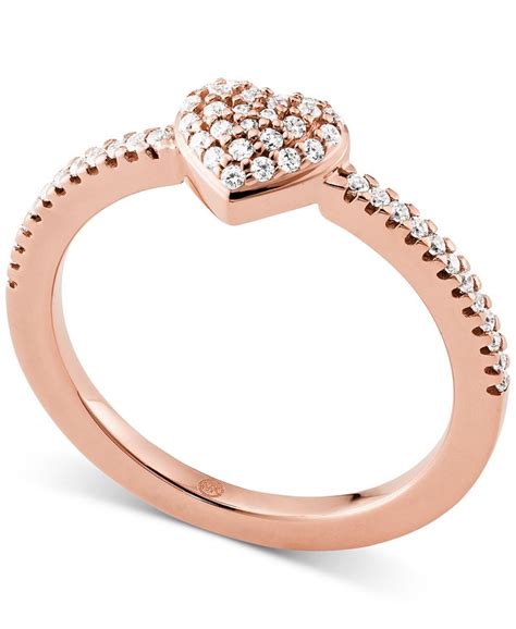 michael kors heart ring|michael kors rings for women.